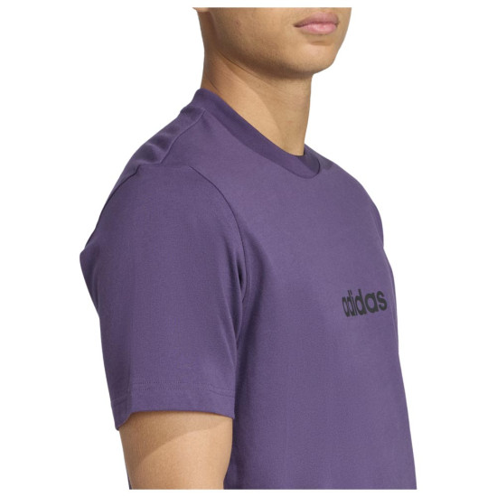 Adidas Ανδρική κοντομάνικη μπλούζα Essentials Linear Single Jersey Tee Adidas Ανδρική κοντομάνικη μπλούζα Essentials Linear Single Jersey Tee